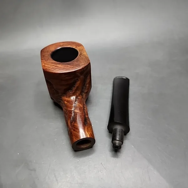Mincer Era Custom-Bilt Rusticated Opera Estate Briar Pipe, American Estates - Image 12