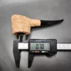 Pipe Tristan Natural Shape 55 Handmade Briar Pipe, New - Image 12