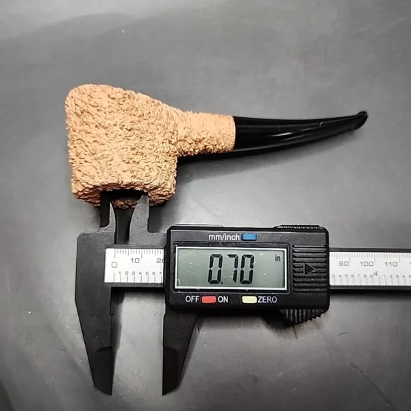 Pipe Tristan Natural Shape 55 Handmade Briar Pipe, New - Image 12