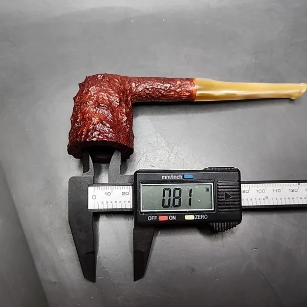 Savinelli Estella 492 KS Rusticated Dublin Estate Briar Pipe, Unsmoked - Image 12