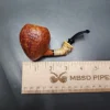 Doctor's Pipes Flash Grade Sandblasted Acorn Handmade Briar Pipe, New - Image 12