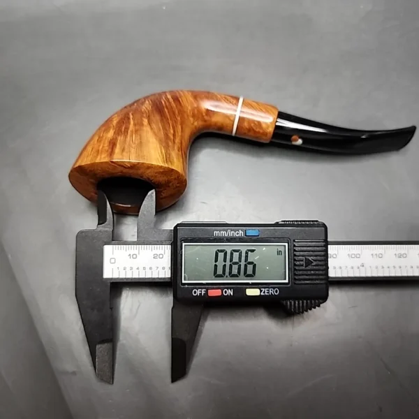 Claudio Cavicchi C Grade Smooth Horn Estate Briar Pipe, Italian Estates - Image 12