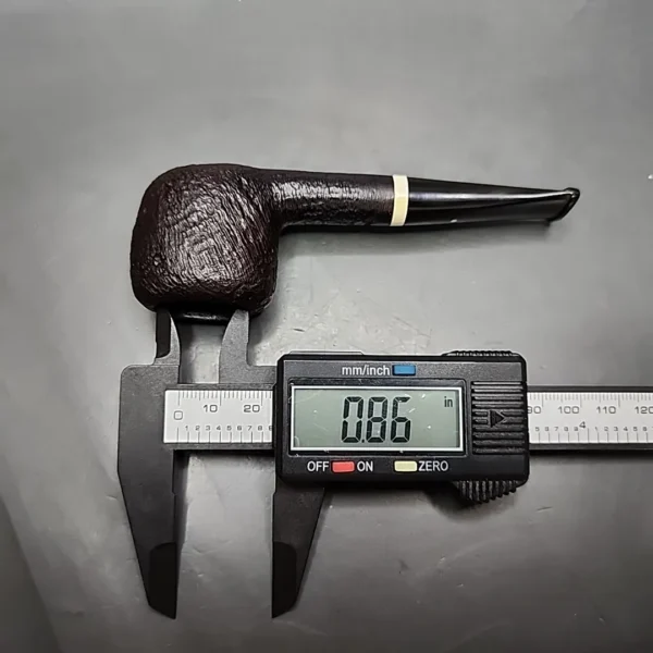 1976 Dunhill Shell Briar 41ED Sandblasted Opera Estate Briar Pipe, English Estates - Image 12