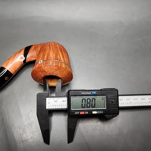 Tommaso Spanu Millennio 2000 Bent Dublin Estate Briar Pipe, Unsmoked - Image 12