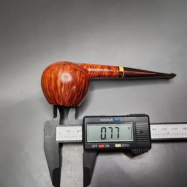 Kurt Balleby Smooth Straight Apple Estate Briar Pipe, Danish Estates - Image 12