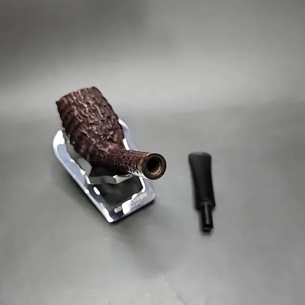 Tom Eltang Rusticated Cutty Estate Briar Pipe, Danish Estates - Image 12