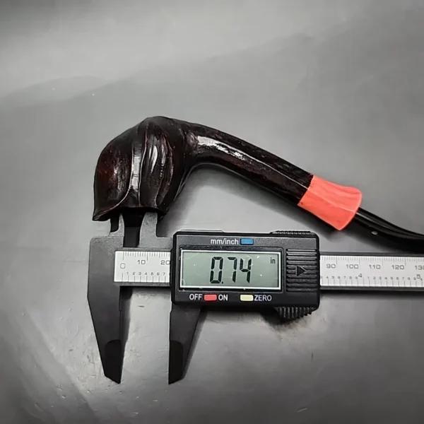 Anne Julie Rusticated Tulip Estate Briar Pipe, Danish Estates - Image 11