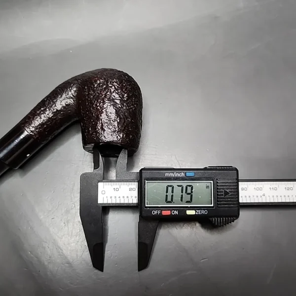 1963 Dunhill Shell ODA 840 Bent Billiard Estate Briar Pipe, English Estates - Image 12
