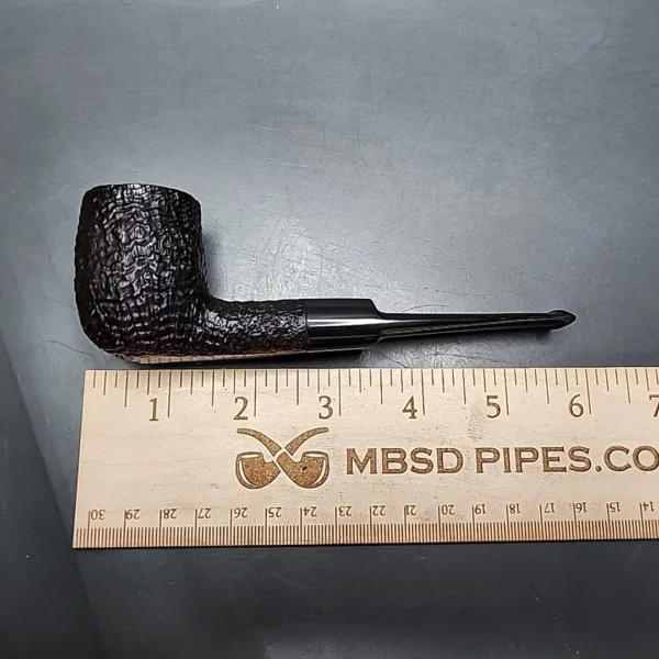 2002 Dunhill Ring Grain 4203 Saddle Billiard Estate Briar Pipe, English Estates - Image 12