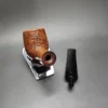 Charatans Make 4499DC Sandblasted Straight Billiard Estate Briar Pipe, English Estates - Image 12