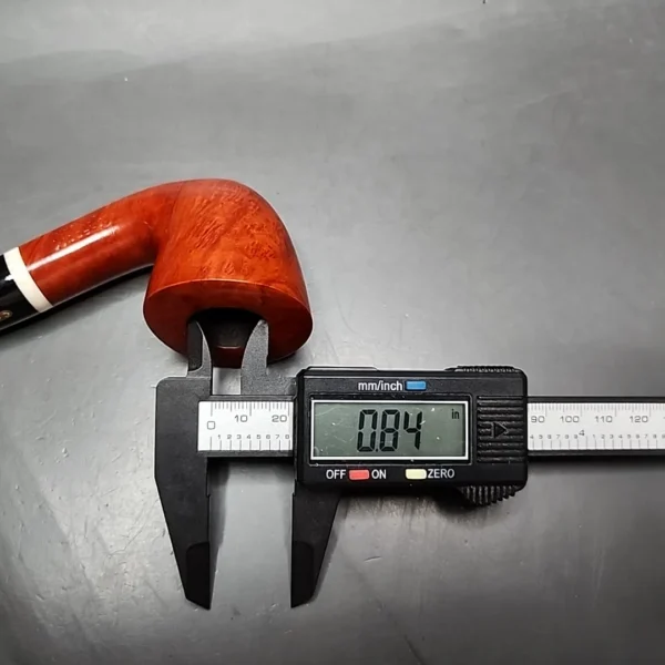 Chacom Artisan 411 Smooth Bent Dublin Estate Briar Pipe, Unsmoked - Image 12