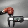 2021 Ardor Urano Bucaneve Rusticated Brandy Estate Briar Pipe, Italian Estates - Image 12