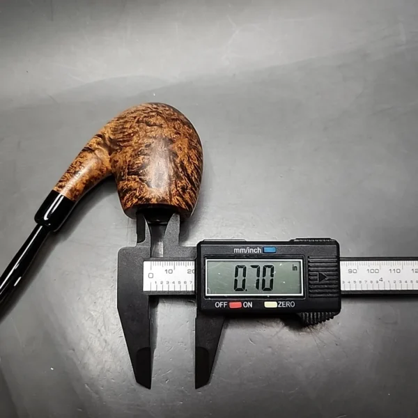 Castello "Castello" KKKK Smooth Bent Egg Estate Briar Pipe, Italian Estates - Image 12