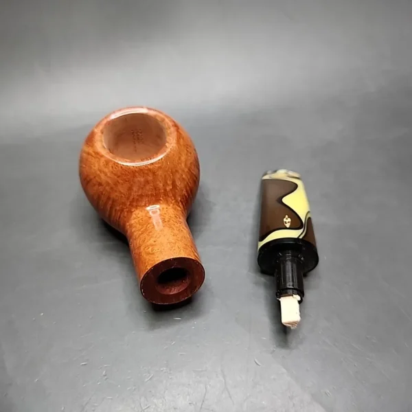 Savinelli Paloma 320 KS Smooth Bent Author Briar, 6mm, New - Image 12