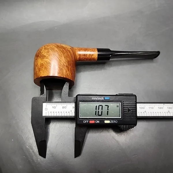 E. Wilke NYC Smooth Straight Pot Estate Briar Pipe, American Estates - Image 12