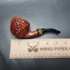 Neerup Classic Rusticated Strawberry Sitter Estate Briar Pipe, Unsmoked - Image 12