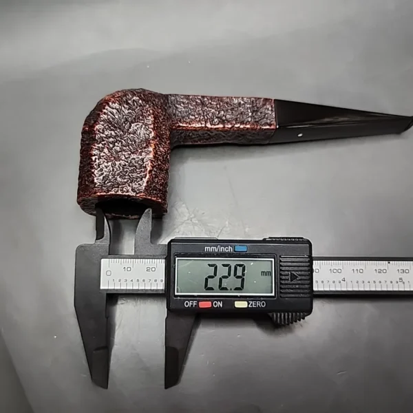 1969 Dunhill Shell ODA 836 Sandblasted Panel Estate Briar Pipe, English Estates - Image 12
