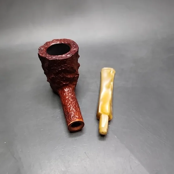 Savinelli Estella 492 KS Rusticated Dublin Estate Briar Pipe, Unsmoked - Image 13