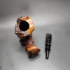 Preben Holm Fancy Sandblasted Freehand Estate Briar Pipe, Danish Estates - Image 13