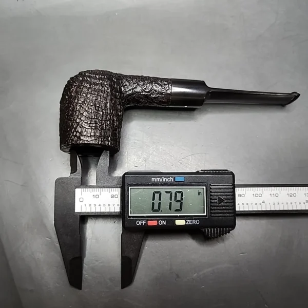 2002 Dunhill Ring Grain 4203 Saddle Billiard Estate Briar Pipe, English Estates - Image 13