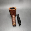 Charatan's Make Free Hand Relief Sandblasted Dublin Estate Briar Pipe, English Estates - Image 13