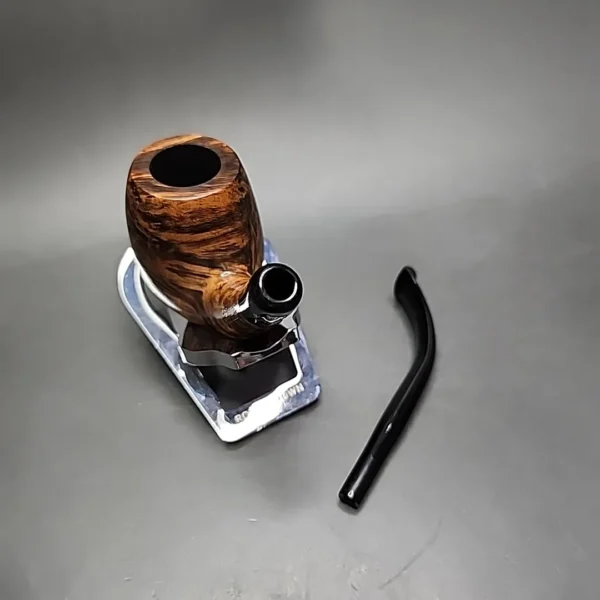 Castello "Castello" KKKK Smooth Bent Egg Estate Briar Pipe, Italian Estates - Image 13
