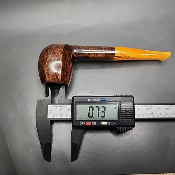 Mastro Geppetto Smooth Panel Apple Estate Briar Pipe, Unsmoked - Image 13