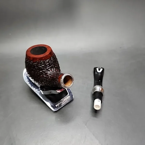 Vauen Select 361 Rusticated Brandy Estate Briar Pipe, Unsmoked, 9mm - Image 13