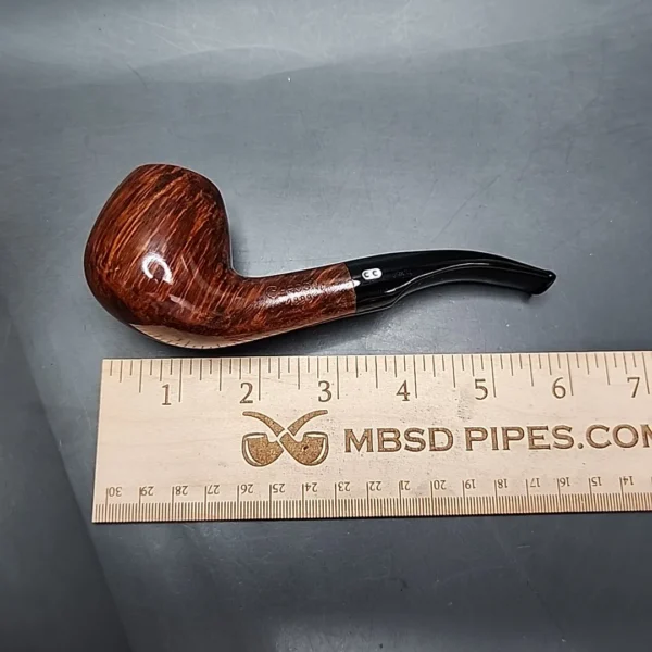 Chacom Pipe of the Year 1999 Smooth Bent Brandy Estate Briar Pipe, Unsmoked - Image 13