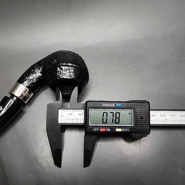 Peterson Pipe of the Year 2024 534/1100 Sandblasted Rhodesian Briar Pipe, New - Image 13