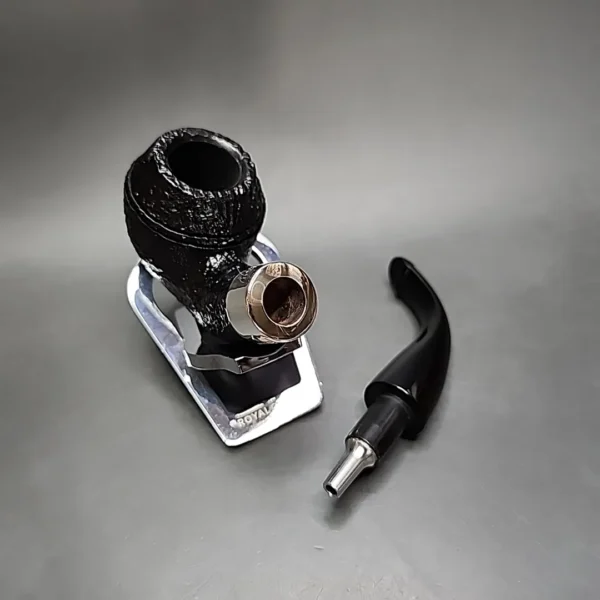 Peterson Pipe of the Year 2024 550/1100 Sandblasted Rhodesian Briar Pipe, New - Image 13