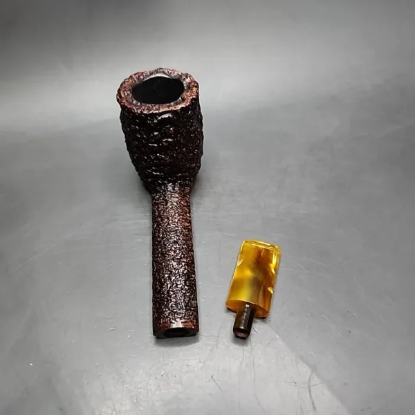 Castello Sea Rock 32 KK Rusticated Canadian Estate Briar Pipe, Italian Estates - Image 13