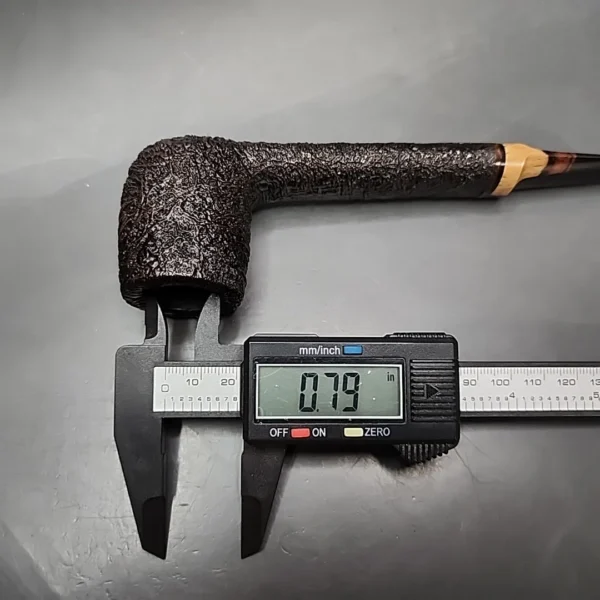 2008 Jody Davis Friar C Sandblasted Lumberman Estate Briar Pipe, American Estates - Image 15