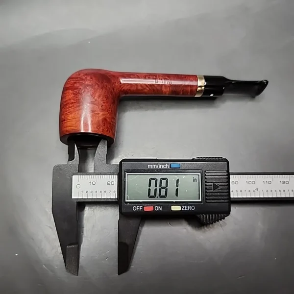 1978 Dunhill Bruyere 41111 14K Gold Band Lovat Estate Briar Pipe, English Estates - Image 13