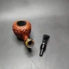 Neerup Classic Rusticated Strawberry Sitter Estate Briar Pipe, Unsmoked - Image 14
