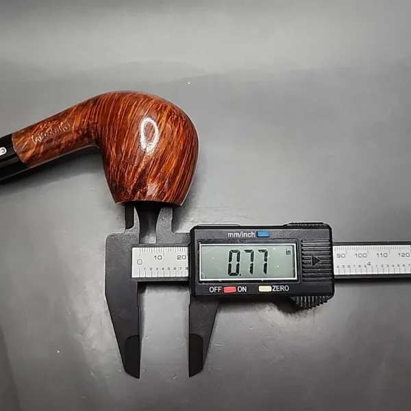 Chacom Pipe of the Year 1999 Smooth Bent Brandy Estate Briar Pipe, Unsmoked - Image 14