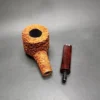 Pipe Tristan Rusticated Shape 55 Handmade Briar Pipe, New - Image 14