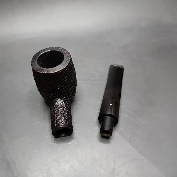 2002 Dunhill Ring Grain 4203 Saddle Billiard Estate Briar Pipe, English Estates - Image 14