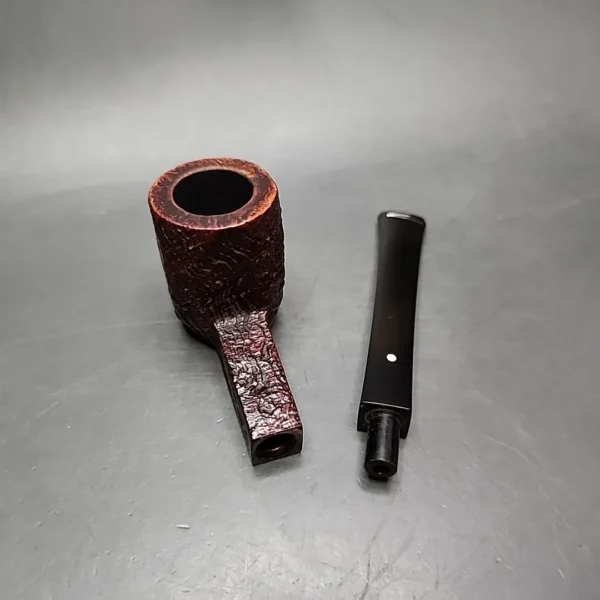 1976 Dunhill Shell 41 EK Foursquare Estate Briar Pipe, English Estates - Image 15