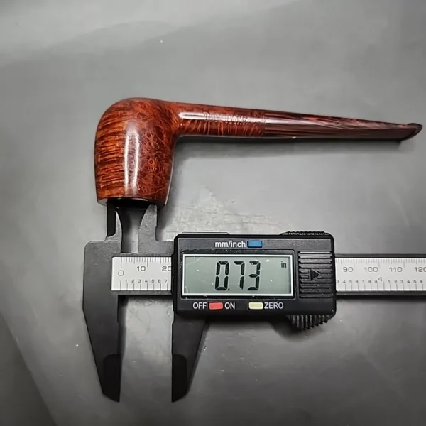 1995 (First Year) Dunhill Amber Root 2112 Smooth Billiard Estate Briar Pipe, English Estates - Image 15