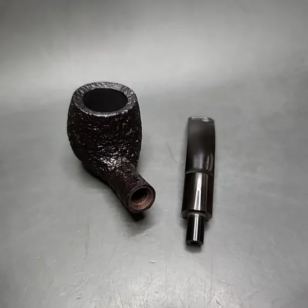 2002 Dunhill Collector HT Shell Briar Bent Pot Estate Briar Pipe, English Estates - Image 15