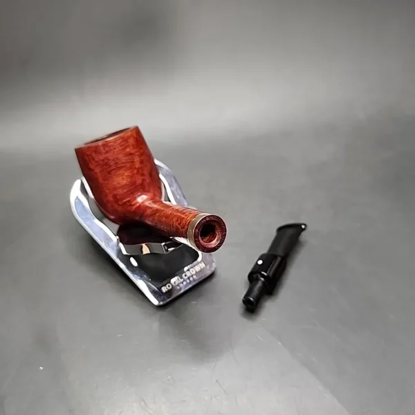 1978 Dunhill Bruyere 41111 14K Gold Band Lovat Estate Briar Pipe, English Estates - Image 14