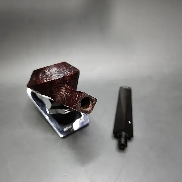 1961 Dunhill Shell ODA 838 Squat Bulldog Estate Briar Pipe, English Estates - Image 14