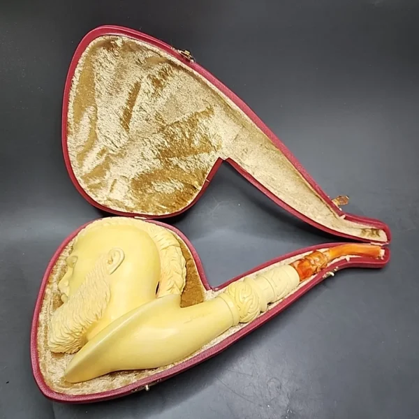MBSD Meerschaum Masters by Kenan, Viking Ragnar Magnum Block Meerschaum Pipe - Image 3