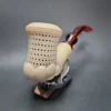 Unknown Magnum Lattice Estate Block Meerschaum Pipe, Turkish Estates - Image 4