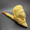 MBSD Masters by Kenan, Magnum Viking Goddess Block Meerschaum Pipe, New - Image 4