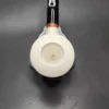 MBSD Meerschaum Deluxe Stack Dublin Block Meerschaum Pipe, Briar-Mortise - Image 5