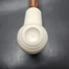 MBSD Meerschaum Deluxe Squat Tomato Block Meerschaum Pipe, Briar-Mortise - Image 6