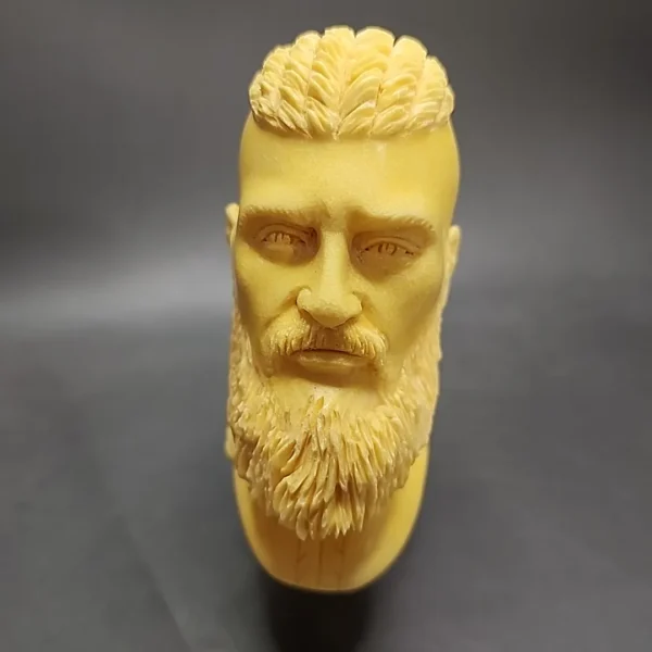 MBSD Meerschaum Masters by Kenan, Viking Ragnar Magnum Block Meerschaum Pipe - Image 6