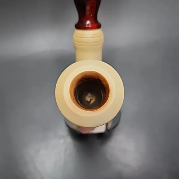 Unknown Magnum Lattice Estate Block Meerschaum Pipe, Turkish Estates - Image 7